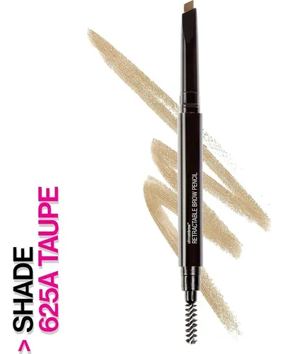 Lápiz Para Cejas Con Cepillo Retráctil Wet N Wild Marrón