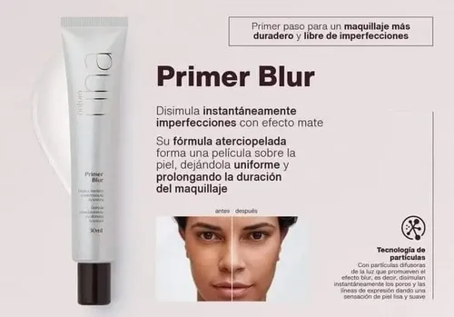 Primer Facial Fps40 Una 30ml Neutro Mate Natura Vegano