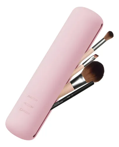 Estuche Para Brochas Maquillaje Silicona Cierre Magnético