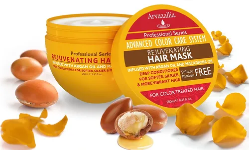 Mascarilla Capilar Arvazallia Rejuvenecedora Para Cabello Te