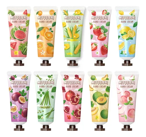 Crema Hidratante Para Manos, 10 Unidades (fresh-b) .yj