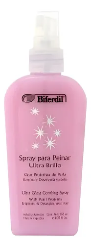 Biferdil Spray Peinar Ultra Brillo Proteínas De Perla 150 Ml