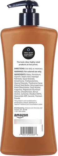 Amazon Basics Loción Corporal De Manteca De Cacao, Ligeramen