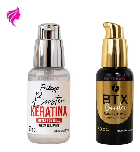 Pack Sérum Capilar Frilayp BTX y Keratina para Reconstrucción de Cabello Dañado