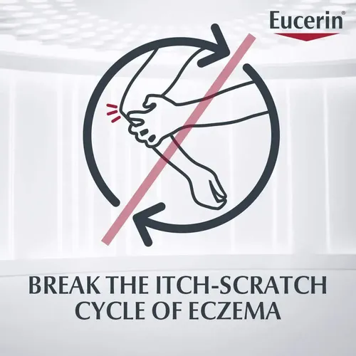 Crema Eucerin Alivio Eczema 3 Tubos 226.8 G Hidratante