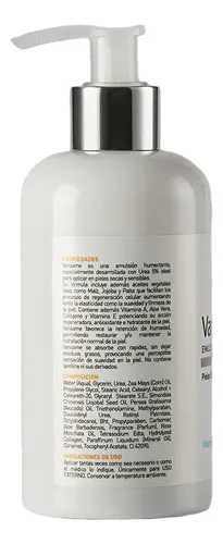 Valuge Vansame Emulsión Humectante Corporal Piel Sensible
