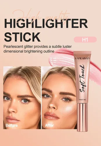 Maquillaje Líquido Iluminador Para Contorno Facial #3pcs-