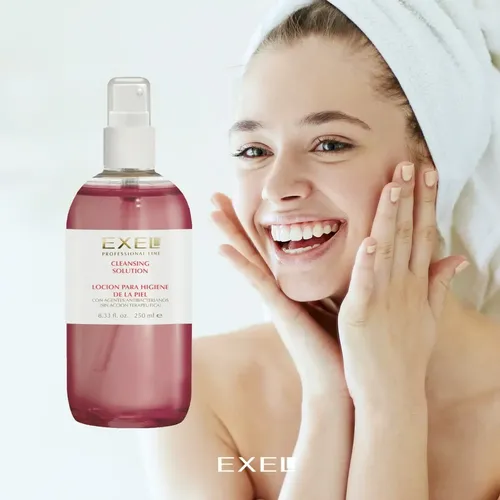Locion Facial Higienica Activos Antibacterianos Exel 250ml