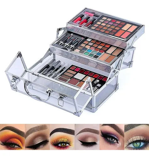 Kit De Maquillaje Profesional,sombras Ojos Paleta Para Muje