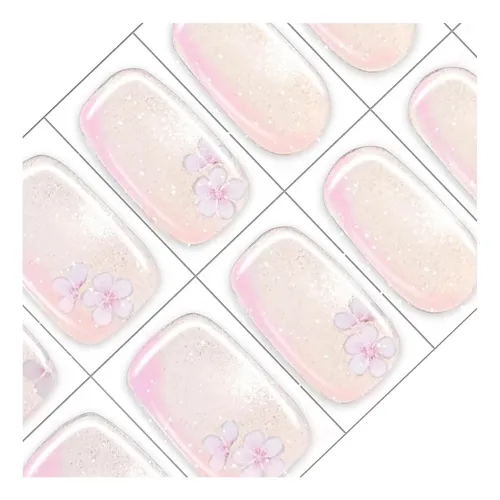 Gelmala Gel Nails Aurora Sakura (20 Tiras)
