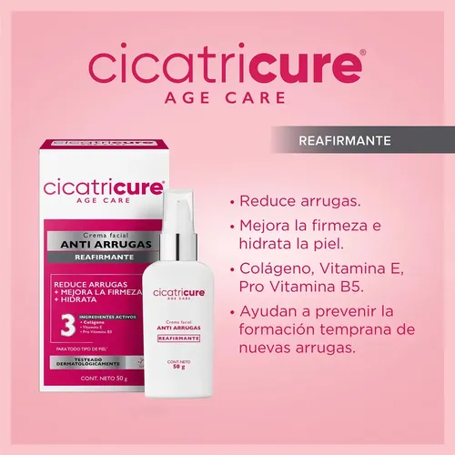 Cicatricure Age Care Reafirmante X 50g Antiarrugas 3 En 1