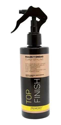 Primont Top Finish Activador De Rulos + Fijador Modelado