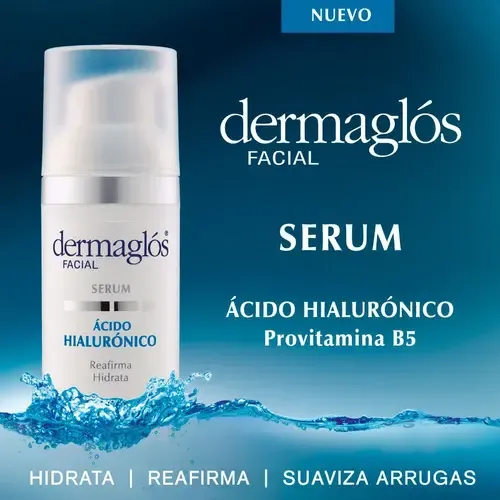 Dermaglós Facial Sérum Ácido Hialurónico Hidratante Antiedad