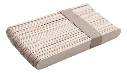 Espátulas Grandes De Madera Para Encerar, Palitos Estériles,