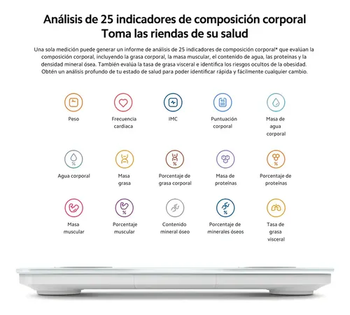 Xiaomi Mi Body Composition Scale S400, Pantalla Led Bluetooth 5.0 150 Kg, Escala De Composición Corporal Inteligente Para El Hogar Funciona Con La Aplicación Mi Home