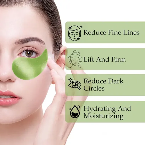 Mascarilla De Ojos De Hidrogel Con Aguacate Zozu 60 Unidades