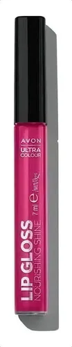 Brillo Labial Avon Ultra Color para Labios Voluminosos e Hidratados Color Pink