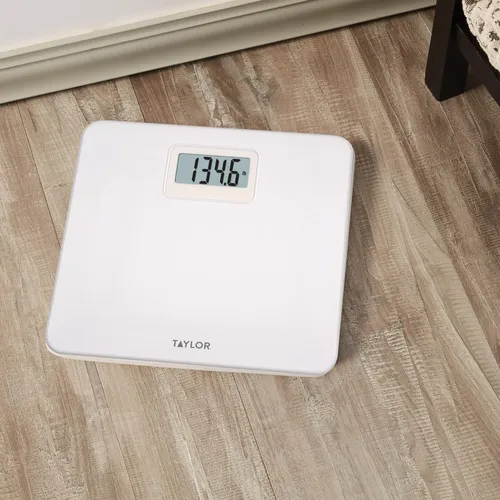 Báscula De Baño Taylor Digital Plastic White 150kg
