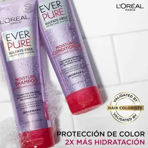 L´oreal Ever Pure Moisture Combo Shampoo Y Acondicionador