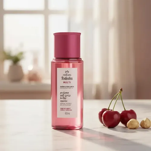 Perfume Cabello Natura Tododia Anti Frizz Cereza Y Avellana