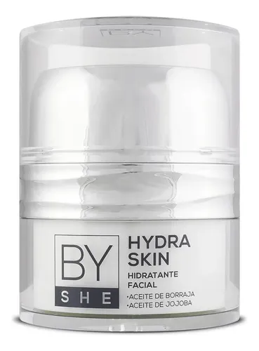 By She Hydra Skin Crema Hidratante Facial Pieles Secas 50g