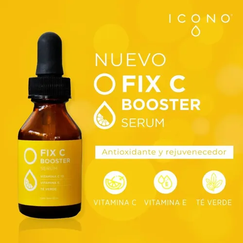 Serum Fix C Booster Vitamina C, E Y Té Verde. Icono