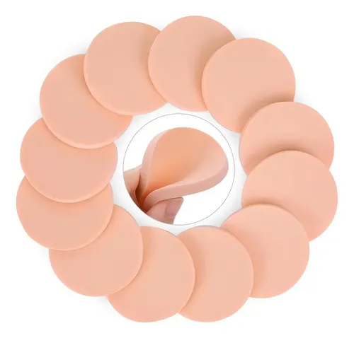 Esponjas Redondas Maquillaje Látex DD2 Blender Pack 6 Unidades