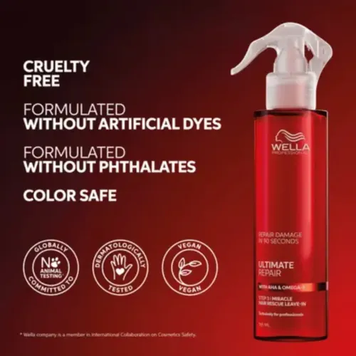 Wella Ultimate Repair Spray Reparacion Intensa Leavein 185ml