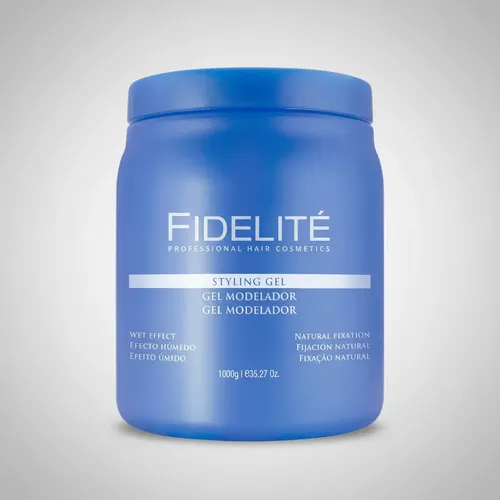 Gel Modelador Fijación Natural Fidelité Efecto Húmedo 1000gr