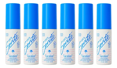 Bruma Facial Sunscreen Vacation Super Spritz Spf 50 30 Ml X6