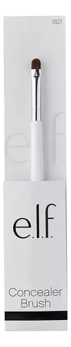 Elf Concealer Brush Pincel Corrector Para Ojos Y Rostro Color Blanco