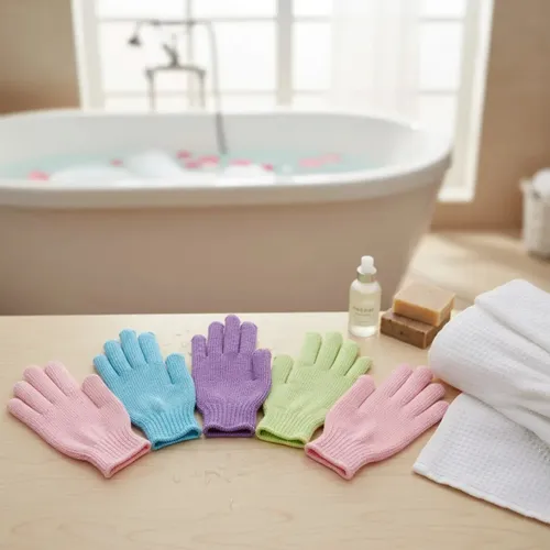 Guante Exfoliante Baño Ducha Corporal Piel Suave X Unidad