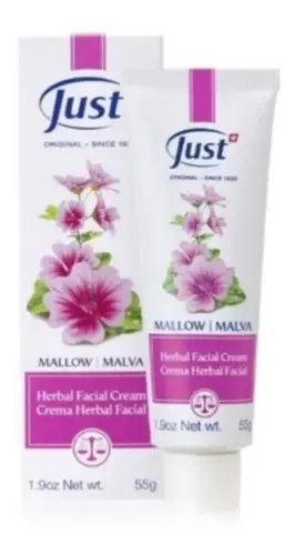 Crema Malva Humectante De Rostro 55gr. Just Piel Sensible