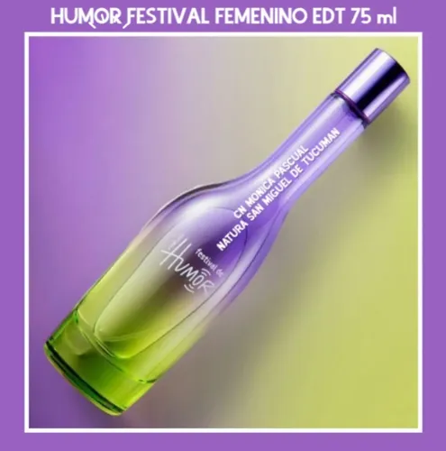 Natura Humor Festival Femenino Edt 75 Ml Cn Monica Pascual