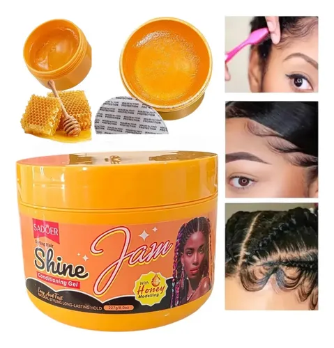 Gel Shine Para Defición De Trenzas Africanas, Peinados Grde