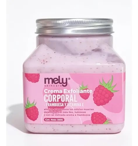 Crema Exfoliante Corporal Mely Frasco 350 Gramos