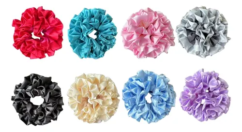 Ao (pl-s) Soporte Para El Pelo Con Cinta Scrunchies Ribbon