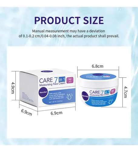 Moisturizing Face Cream For Dry Sensitive Skin, #4, 100ml