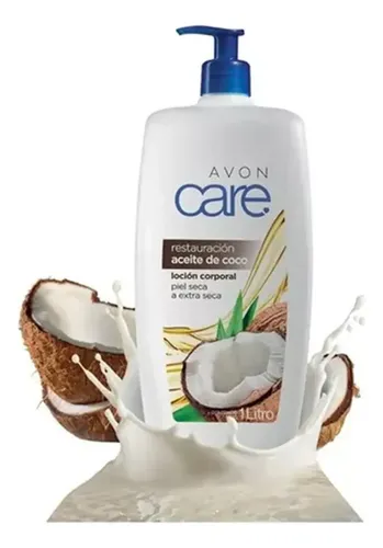 Crema Corporal Avon Care Aceite De Coco 1 L Restauración