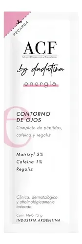 Acf Dadatina Energía Crema Contorno De Ojos Refill Local