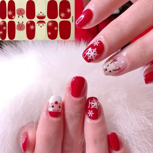 Dp Decoraciones De Uñas Navideñas & Ai &vm