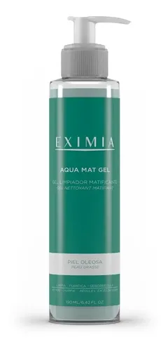 Eximia Aqua Mat Gel Limpiador Facial Matificante X 190 Ml