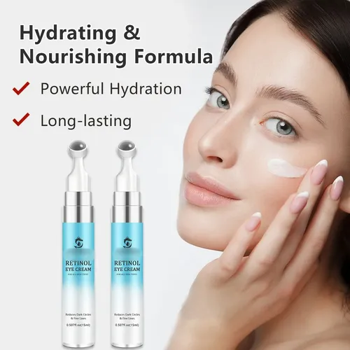 Crema De Ojos Con Rodillo Refrescante Para Todo Tipo De Piel