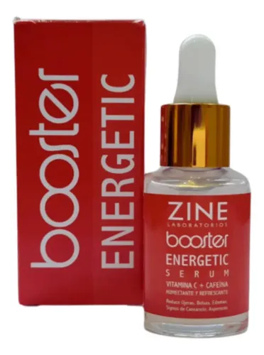 Zine Serum Booster Energetic Vitamina C + Cafeina X 30 Ml Momento De Aplicación Día/noche Tipo De Piel Todo Tipo De Piel