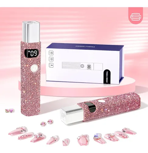 Lámpara Led Uv Portátil Christine Shelly 5x Rosa 90g