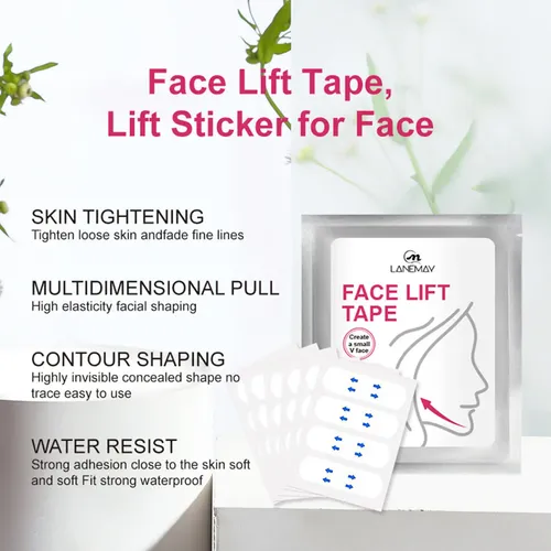 Parche Para Estiramiento Facial Para La Barbilla, Parche Fac