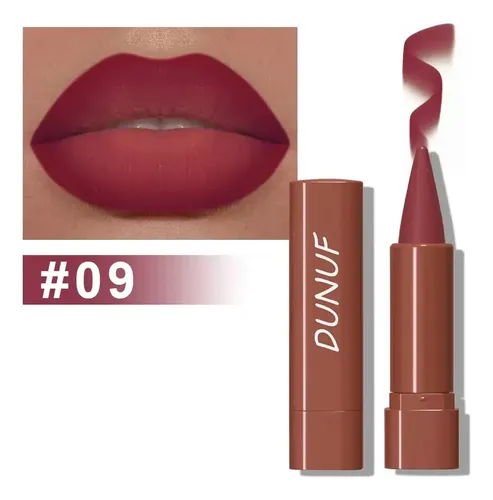Labial Mate Degradado Acabado Aterciopelado