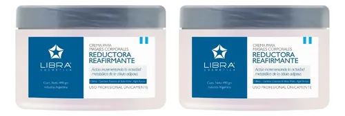 Crema Masajes Reductora Reafirmante X 500grs Libra X 2 U