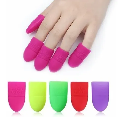 Dedal Para Remover Esmalte De Gel Uñas Manicuria Gelificadas