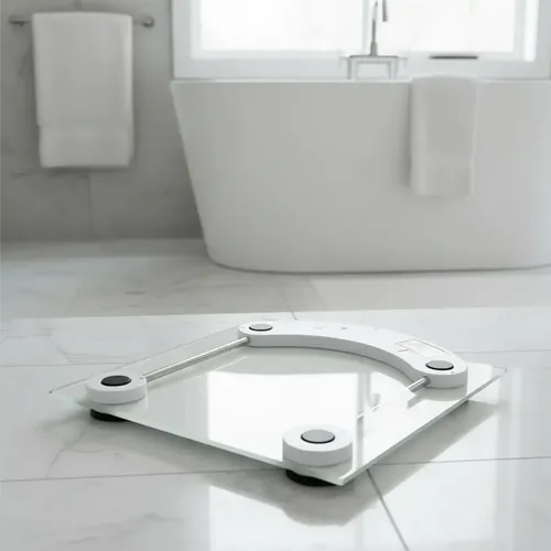 Balanza Personal Digital Kilos Para Baño Vidrio Templado